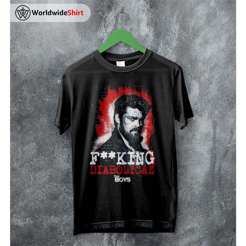 The Boys Billy Butcher Graphic Tv Show Fan Art Character T-Shirt
